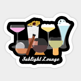 Sublight cocktail 2 Sticker